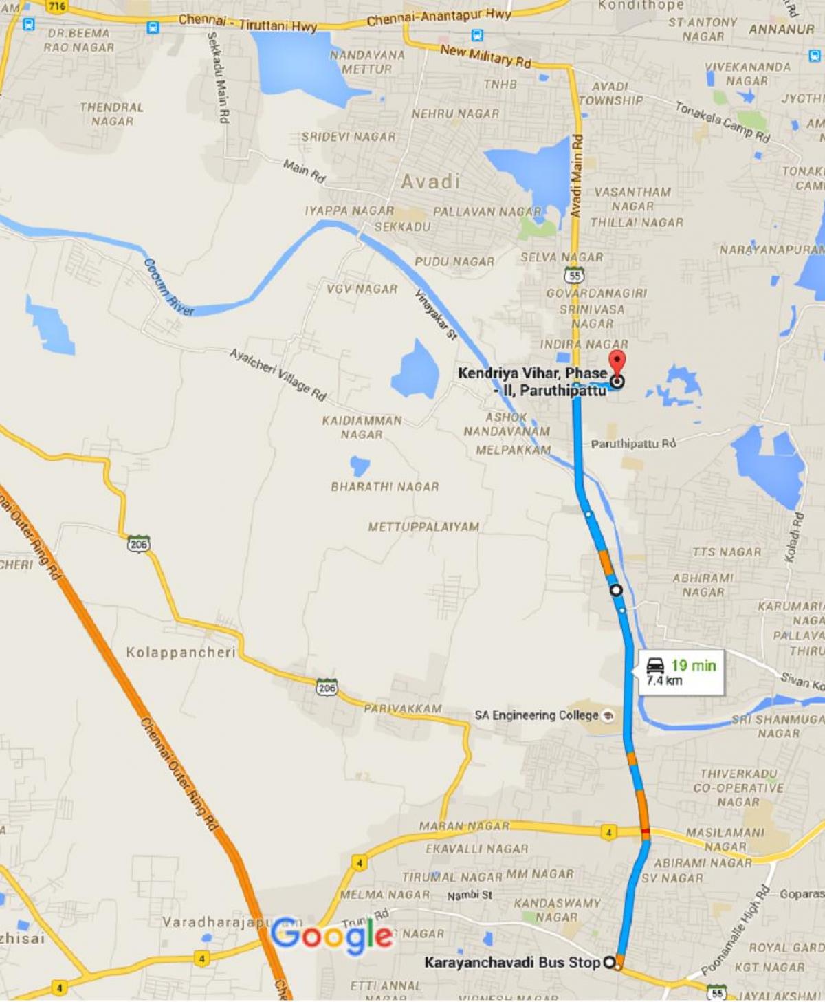 Chennai Avadi anzeigen