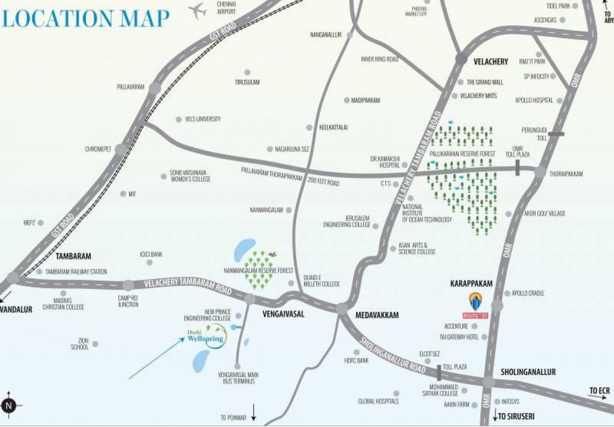Medavakkam Chennai anzeigen