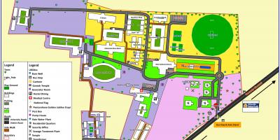 Karte von VIT Chennai Campus